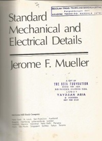 Standard Mechanical and Electrical details