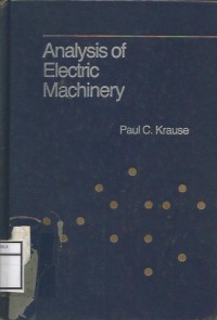 ANALYSIS OF ELECTRIC MACHINERY