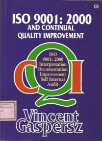 ISO 9001 : 2000 And Quality Improvement