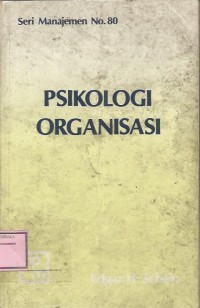 PSIKOLOGI ORGANISASI