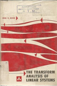 THE TRANSFORM ANALYSIS OF LINEAR SYSTEM