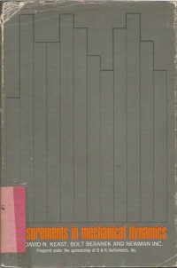 MEASUREMENTS IN MECHANICAL DYNAMICS