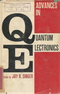 ADVANCES IN QUANTUM  ELECTRONICS