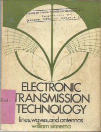 ELECTRONICS TRANSMISSION TECHNOLO GYLINES, WAVES, AND ANTENNNAS