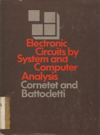 Image of ELECTRONIC CIRCUITS BY SYSTEM & COMPUTER ANALYSIS.