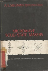 Image of MICROWAVE SOLID STATE MASERS