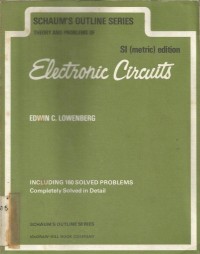 Image of ELECTRONICS CIRCUITS ( SCHAUMS OUTLINE SERIES )