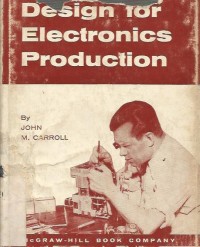 Image of MECHANICAL DESIGN FOR  ELECTRONICS PRODUCTION