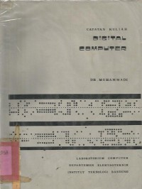 Image of DIGITAL KOMPUTER : CATATAN KULIAH