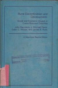 Image of RURAL ELECTRIFICATION AND DEVELOPMENT SOCIAL  AND ECONOMIC IMPACT IN COSTARICA AND COLUMBIA