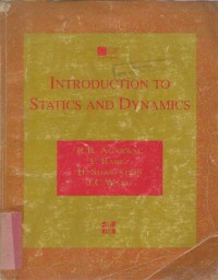 Image of INTRODUCTION TO STATIC AND DYNAMICS