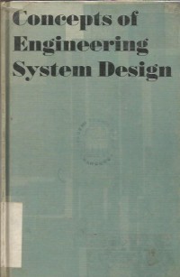 Image of CONCEPTS OF ENGINEERING SYSTEMS DESIGN