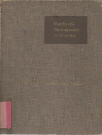 Image of HEAT TRANSFER THERMODYNAMICS AND EDUCATION