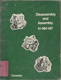 DISASSEMBLY AND ASSEMBLY H - NH - NT