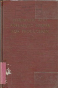 Image of HYDRAULICS AND PNEUMATICS POWER FOR PRODUCTION