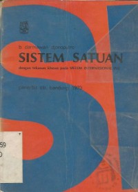 SISTEM  SATUAN  :  S 1