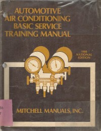 Image of AUTOMOTIVE AIR CONDITIONING BASIC SERVICE