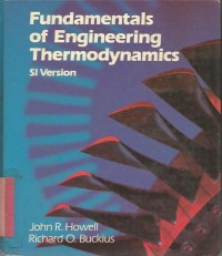 Image of FUNDAMENTALS OF ENGINEERING THERMODYNAMICS SI VERSI