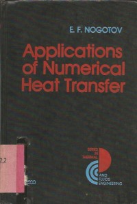 Image of APPLICATIONS OF NUMERICAL HEAT TRANSFER