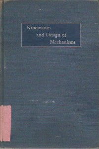 Image of KINEMATICS & DESIGN OF MECHANISM