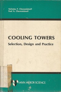 Image of COOLING TOWERS SELECTION, DESIGN AND PRACTICE