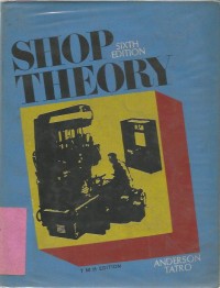 Image of SHOP THEORY SIXTH EDITION