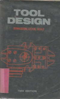Image of TOOL DESIGN , THIRD. EDITION