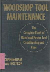 Image of WOODSHOP TOOL MAINTENANCE