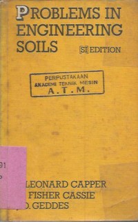 Image of PROBLEMS IN ENGINEERING SOILS SI EDITION