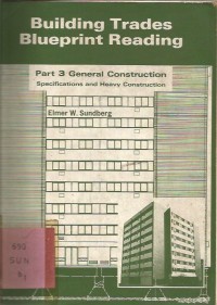 Image of BUILDING TRADES BLUEPRINT READING PART 3 GENERAL CONTRUCTIONS