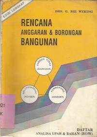 PENGETAHUAN ANGGARAN & BORONGAN BANGUNAN edisi lengkap