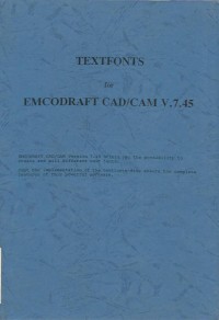 TEXTFONTS for EMCODRAFT CAD/CAM V.7.45