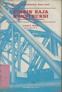 Image of Kunci Penyelesaian Soal-soal :   DISAIN  BAJA KONSTRUKSI