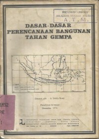 Image of DASAR - DASAR PERENCANAAN BANGUNAN TAHAN GEMPA
