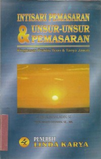 Image of INTISARI PEMASARAN & UNSUR-UNSUR PEMASARAN
