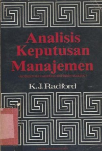 Image of ANALISIS KEPUTUSAN MANAJEMEN