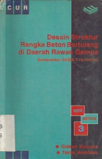 DESAIN STRUKTUR RANGKA BETON BERTULANG DIDAERAH RAWAN GEMPA.RAWAN GEMPA SERI BETON. 3