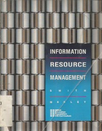 Image of INFORMATION RESOURCE MANAGEMENT