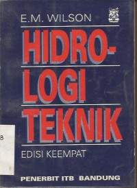HIDROLOGI TEKNIK ED KE 4