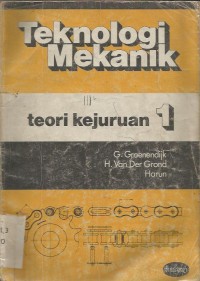 TEKNOLOGI MEKANIK  I