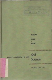 Image of FUNDAMENTALS OF SOIL SCIENCE