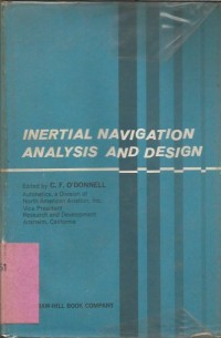 Image of INERTIAL NAVIGATION ANALYSIS & DESIGN