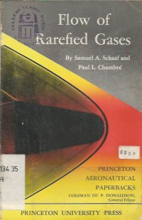 Image of FLOW OF RAREFIED GASES