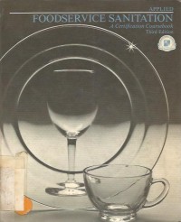 Image of APPLIED FOODSERVICE SANITATION A CERTIFICATION COURSEBOOK.THIRD EDITION