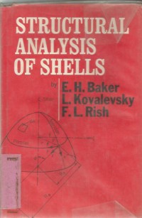 Image of STRUCTURAL ANALYSIS OF SHELLS