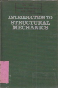 Image of INTRODUCTION TO STRUCTURAL MECHANICS