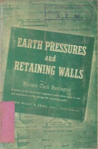 Image of EARTH PRESSURES & RETAINING WALS