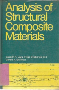 Image of ANALYSIS OF STRUCTURAL COMPOSITE MATERIALS