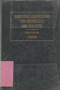 Image of SIMPLIFIED ENGINEERING FOR ARCHITECS AND BUILDERS