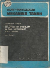 Image of MEKANIKA TANAH TEORI &  PENYELESAIAN